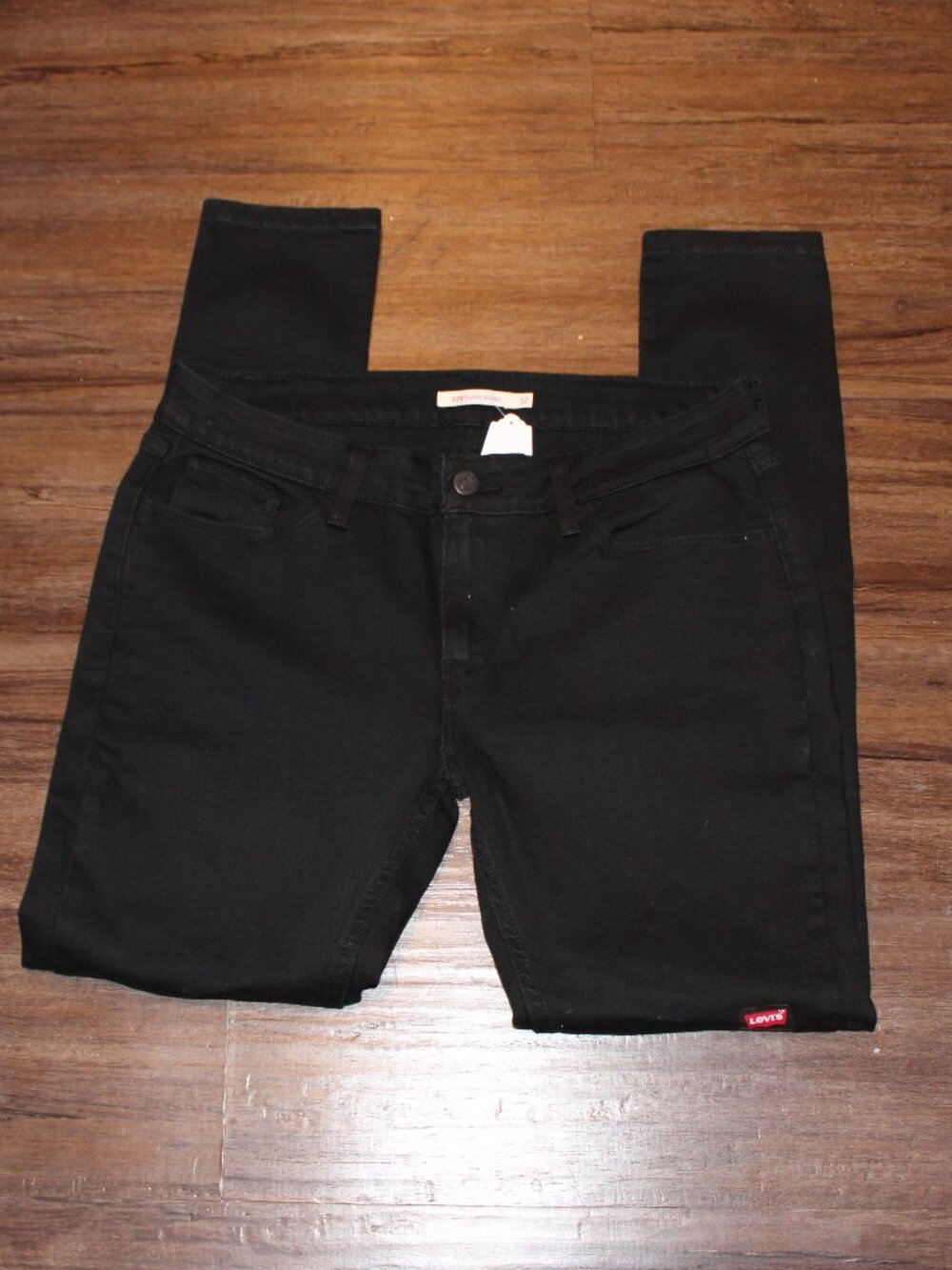 Levi’s 535 Super Skinny Black Jeans Women’s Size 32x30 Stretch Denim
